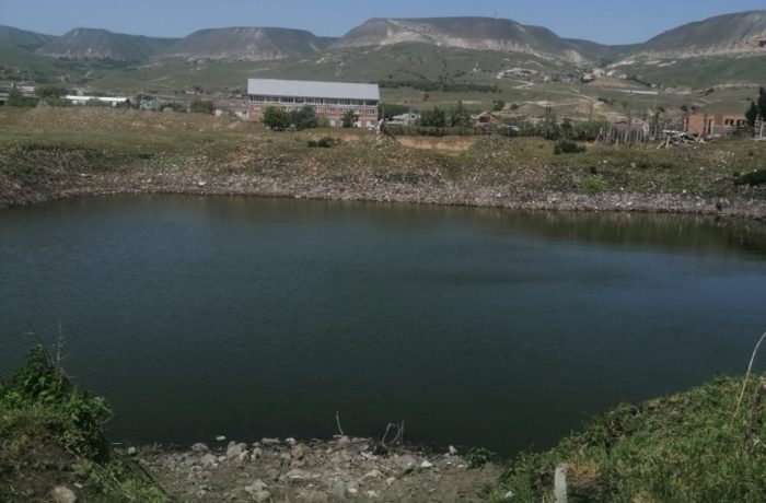 Выездное обследование природного водоема в селе Джага Малокарачаевского района.